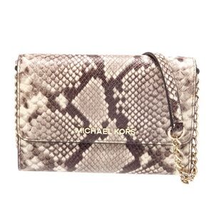 Micheal Kors snakeskin crossbody